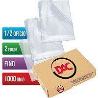 Envelope Plastico Oficio 2FUROS Fino CX./1000
