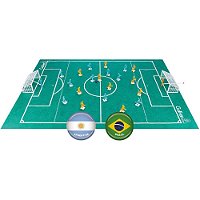Futebol de Botao CLUB 2 Brasil X Argentina