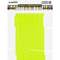 Pulseira Identificacao SOFT Pino Amarelo PCT.C/56