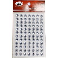 Pedraria Adesivo STRASS 6MM Cristal PCT.C/20