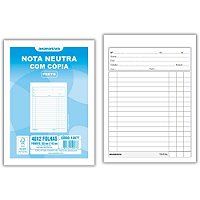 Impresso Talao Nota Neutra 1/36 40X2 104X143 PCT.C/20
