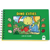 Livro de Colorir Dino Cuties 64P CD 150G 15X21