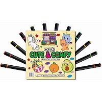 Livro de Colorir Cute e COMFY C/12CANETAS (9786560953383)
