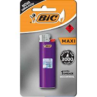 Isqueiro Descartavel BIC Maxi a GAS CX.C/36 Blister Caixa
