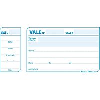 Impresso Vale 50FLS C/CANHOTO 155X70MM PCT.C/20