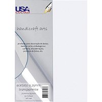 Capa para Encadernacao A4 Acetato Cristal 0,25MM PCT.C/50
