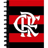 Caderno 01X1 Capa Dura Flamengo MOD.2-  Disco 80FLS