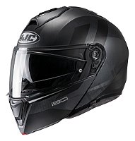 Capacete Hjc I90 Syrex Preto E Cinza 59