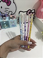 Caneta Apagável Sanrio 0.5mm Fofa Escolar Kawaii Escrita Gel