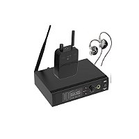 Transmissor Monitor Fone Sem Fio Akg Wp300 Iem Preto