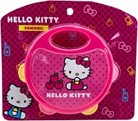 Pandeiro Infantil Hello Kitty Colorido Candide 5919