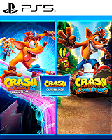CRASH TRILOGIA + CRASH BANDICOOT 4 PS5 MÍDIA DIGITAL