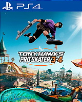 Tony Hawks Pro Skater 3 + 4 PS4 Mídia Digital