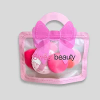 Kit Esponjas Maquiagem - Sweet Beauty Laço - Cores Sortidas