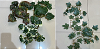 Hera Artificial Decorativa com Folhas Mistas