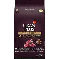 Ração Gran Plus Gourmet Ovelha & Arroz para Cães Adultos Raças Médias e Grandes