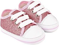 Tênis Bebê Mania Glitter Rosa Menina