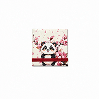 Bloco 8x8cm - Panda 01