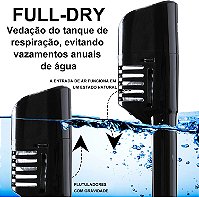 Máscara de mergulho Snorkel Full Face com Revestimento anti-Embaciante Suporte G