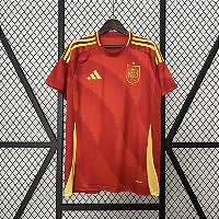 Camisa Seleção Espanha Home Jersey 2024 Torcedor Masculina