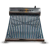 Aquecedor Solar Termomax Acoplado Max Vácuo 150 Litros em Inox