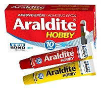 Araldite Hobby Cola Epóxi 10 Minutos 16 Gramas Tek Bond