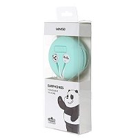 FONE DE OUVIDO MODELO URSOS SEM CURSO PANDA COM CAIXINHA