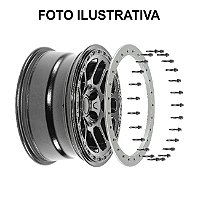 Kit Beadlock Aro 15 Com Parafusos WB4x4 - Jogo Para 4 Rodas