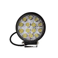 Farolete Milha Redondo Super Led 42W Alta Potência