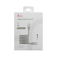 Cabo Magnético Suprema Titanium Curl Tipo C p/ Lightning 1m - CXT27