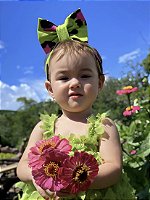 Laço turbante em pé Verão