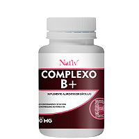 Complexo B+  (B1 B2 B3 B5 B6 B7 B9 B12 )500mg Nativ 120 Cap