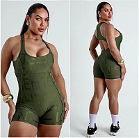 Macaquito Fitness Poliamida Premium Zero Transparência