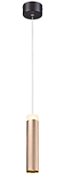 Pendente LED 4×20×150CM 7W 3000K Bivolt Metal Dourado e Acrílico com Cabo de 2M