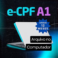 e-CPF A1 (Arquivo no Computador)