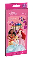 Lápis de Cor Disney Princesas 12 Cores Tris