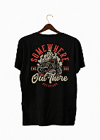 Camiseta Masculina de Algodão com Estampa - Offroads