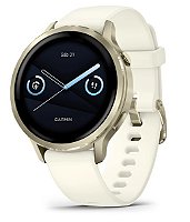 Relógio Smartwatch Garmin Venu 4 Dourado Lunar 41mm