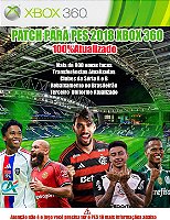 Patch Atualizado para PES 18 Xbox 360