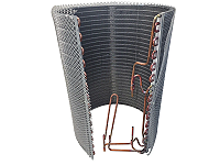 SERPENTINA DE COBRE ORIGINAL MIDEA AIR VOLUTION BARRIL 18.000 BTUS INVERTER - 38TCA18S5 - 38TVCA18T5