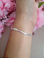 Pulseira 2 Fios Prata 925