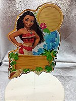 Topo de Bolo Personalizado Moana