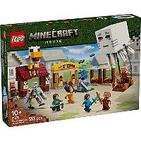 LEGO MINECRAFT - O ATAQUE A ALDEIA DO BALÃO GHAST