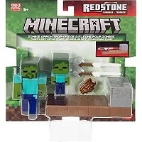 MINECRAFT FIGURA DE AÇÃO ARMADILHA DE FLECHA PARA ZUMBI - MATTEL