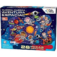 QUEBRA-CABEÇA 28 PÇS GIGANTE - AVENTURA ESPACIAL - PAIS E FILHOS