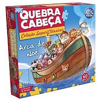 QUEBRA-CABEÇA 60 PÇS - ARCA DE NOÉ - PAIS E FILHOS