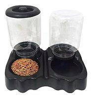 Comedouro E Bebedouro Duplo Automático Para Cães Gatos 3lts 1,5kg Pet