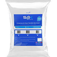 Compressa De Gaze 9 Fios Premium Hidrófila Não Estéril - 1 Pacote C/ 500 Unidades