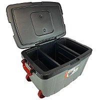 Cooler Caixa Térmica 54 Litros Com Rodas, Alças Divisórias e Bandeja Perfeita para Lanches, Viagens e Uso Diário Antares