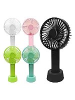 Mini Ventilador De Mão Portátil Recarregável De Mesa Usb